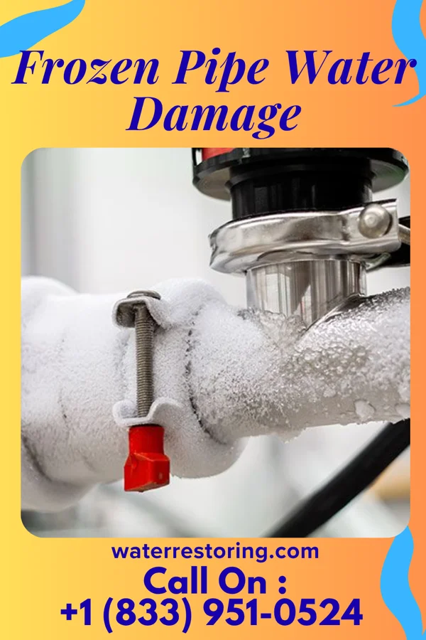 Frozen Pipe Water Damage in Rib Lake, WI